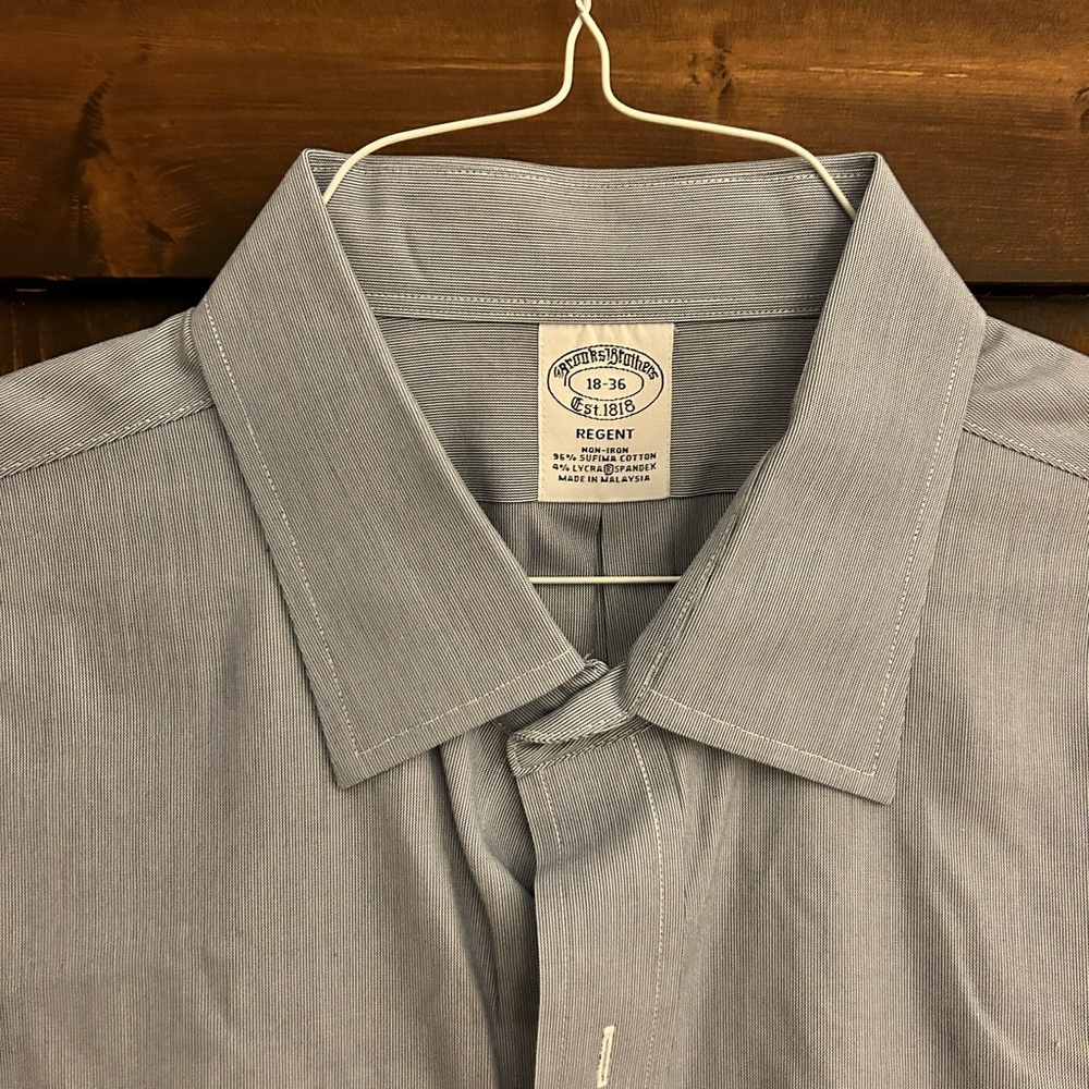 Men’s Brooks Brothers shirt, 18-36 Regent